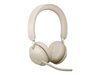 Slušalice JABRA Evolve2 65 Link380a MS, on-ear, Stereo, USB-A, BT, bež
