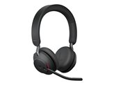 Slušalice JABRA Evolve2 65 Link380a MS, on-ear, Stereo, USB-A, BT, crne
