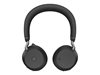 Slušalice JABRA Evolve2 75 Link380a MS, on-ear, Stereo, USB-A, BT, crne