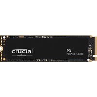 SSD 1TB CRUCIAL P3, PCIe Gen 3 NVMe M.2, 2280, 3500/3000 MB/s
