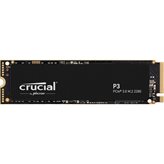 SSD 4TB CRUCIAL P3, PCIe Gen 3 NVMe M.2, 2280, 3500/3000 MB/s