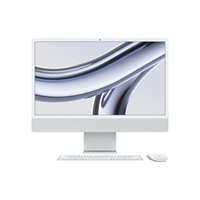 Računalo AiO APPLE iMac mqrj3cr/a / 24" 4,5K Retina, 10-Core M3, 8GB, 256GB SSD, 10-Core Apple GPU, WiFi, tipkovnica, miš, macOS, srebrno