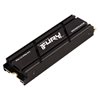 SSD 1TB KINGSTON Fury Renegade, SFYRSK/1000G, M.2/NVMe, 2280, maks 7300/6000 MB/s, hladnjak