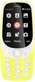 Mobitel NOKIA 3310, 2.4", MicroSD, Dual SIM, kamera, žuti