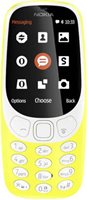Mobitel NOKIA 3310, 2.4", MicroSD, Dual SIM, kamera, žuti