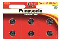 Baterija Panasonic CR2032, 6 komada