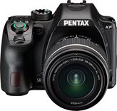 Digitalni fotoaparat PENTAX KF Black + 18-55 WR, 24.2 Mpixela, WiFi, crni