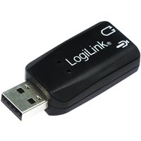 Zvučna kartica LOGILINK, USB, 5.1, vanjska, crna