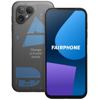 Smartphone FAIRPHONE 5, 6,46", 8GB, 256GB, Android 13, prozirni