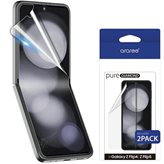 Zaštitna folija za smartphone ARAREE Pure Diamond za Samsung Z Flip5, antibakterijska, 2 komada