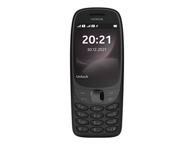 Mobitel NOKIA 6310, 2.8", MicroSD, Dual SIM, kamera, crni
