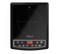 Prijenosna indukcijska ploća za kuhanje TESLA IC200B, 1500 W, 5 programa, crna