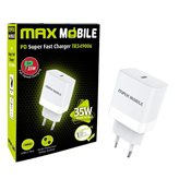 Kućni punjač MAXMOBILE PD Super Fast Charge, USB-C, 35W