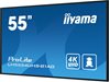 Ekran IIYAMA ProLite LH5554UHS-B1AG, 55", 4K, Android, crni