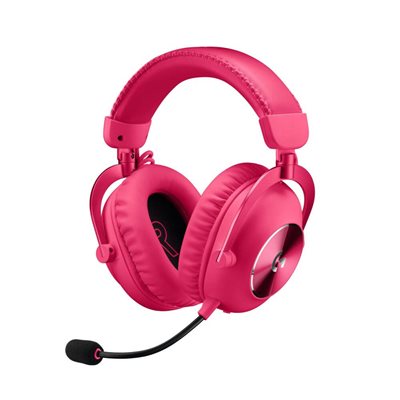 Slušalice LOGITECH G PRO X 2 Lightspeed, 7.1, bežične, roze