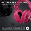 Slušalice LOGITECH G PRO X 2 Lightspeed, 7.1, bežične, roze
