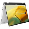 Laptop ASUS ZenBook 14 Flip UP3404VA-OLED-KN731X/ Core i7 1360P, 16GB, 1TB SSD, Intel HD Graphics, 14" WQXGA 90Hz OLED Touch, Windows 11 Pro, srebrni