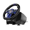 Volan FLASHFIRE F111, za Switch/PC/PS5/PS4/PS3, pedale i mjenjač, crni
