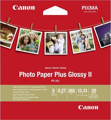 Foto papir CANON Plus PP201, 13x13, 265g, glossy, 20 listova
