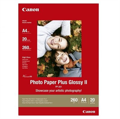 Foto papir CANON Plus PP201, A4, 260g, glossy, 20 listova