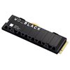 SSD 1TB WESTERN DIGITAL Black SN850X, WDBB9H0010BNC-WRSN, M.2 NVMe, 7300/6300 MB/s, hladnjak