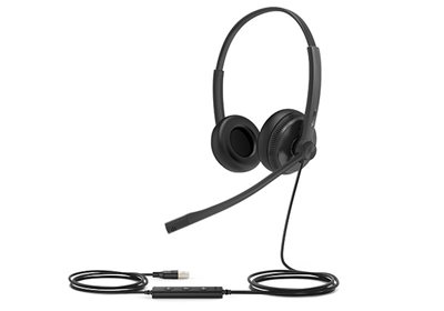Slušalice YEALINK UH34 Lite, on-ear, Dual, crne