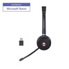 Slušalice YEALINK WH62 Portable Dual, DECT, USB, crne