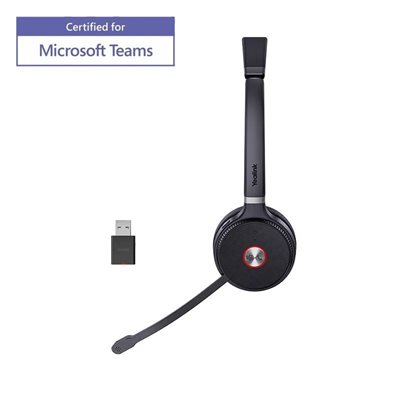 Slušalice YEALINK WH62 Portable Dual, DECT, USB, crne
