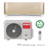 Klima uređaj VIVAX ACP-12CH35AERI+ R32 GOLD, 3,52/3,81 kW, DC inverter, energetski razred A++/A+, zlatna