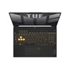 Laptop ASUS TUF Gaming F15 FX507VV-LP141 / Core i7 13620H, 16GB, 1TB SSD, nVidia GeForce RTX 4060, 15.6" FHD 144Hz IPS, bez OS, sivi