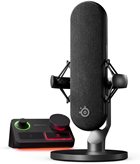 Mikrofon STEELSERIES Alias Pro, XLR, stream mixer, crni