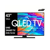 QLED TV 43" ELIT L-4322UHDTS2, SMART TV, 4K UHD, DVB-T2/C/S2, HDMI, USB, Bluetooth, Wi-Fi, LAN, energetski razred F
