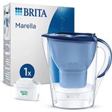 Vrč za filtriranje vode BRITA Marella ME4W MX Pro, 2,4 l, plavi