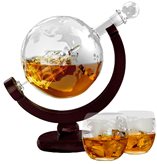 Set za whiskey MIKAMAX Globe Decanter Set