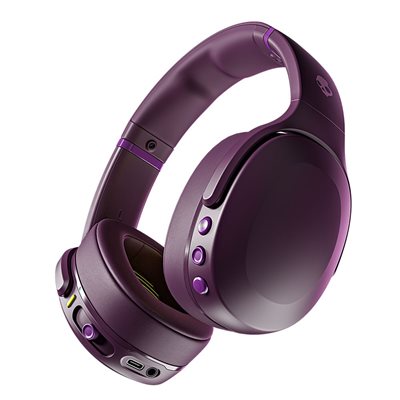 Slušalice SKULLCANDY CRUSHER EVO WIRELESS OVER-EAR, bežične, BT, over-ear, mikrofon, ljubičaste