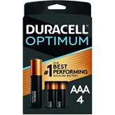 Baterija DURACELL Optimum, AAA, LR03/MN2400, 4 komada
