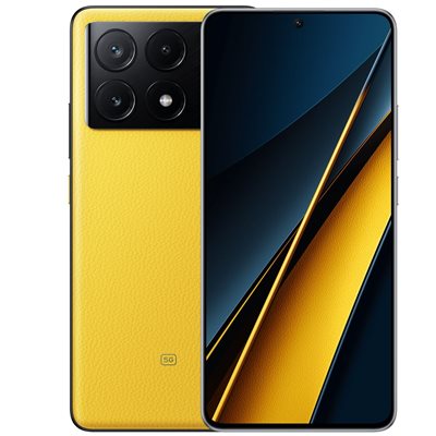 Smartphone POCO X6 Pro 5G, 6,67", 12GB, 512GB, Android 14, žuti
