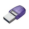 Memorija USB 3.2 FLASH DRIVE, 256GB, KINGSTON DataTraveler Micro Duo DTDUO3CG3/256GB, ljubičasti