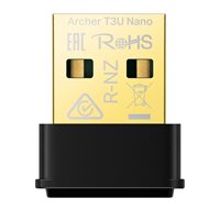 Mrežna kartica adapter USB 3.0, TP-LINK Archer T3U Nano, AC1300, Dual Band, 802.11b/g/n/ac, za bežičnu mrežu