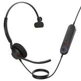 Slušalice JABRA Engage 40 MS, Inline Link, on-ear, Mono, USB-A, crne