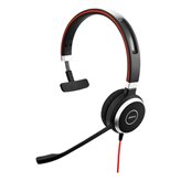 Slušalice JABRA Evolve 40 MS, on-ear, Mono, USB-C, crne