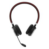 Slušalice JABRA Evolve 65 SE MS, Link380a, on-ear, Mono, BT, stalak, crne