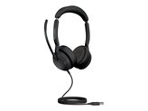 Slušalice JABRA Evolve2 50 MS, on-ear, Stereo, USB-A, crne