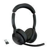 Slušalice JABRA Evolve2 55 UC, Link380a, on-ear, Stereo, USB, BT, crne