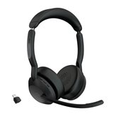 Slušalice JABRA Evolve2 55 UC, Link380c, on-ear, Stereo, USB, BT, crne