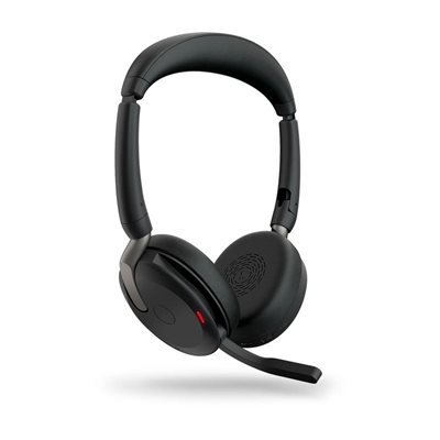 Slušalice JABRA Evolve2 65 Flex UC, WLC bežično punjenje, Link380a, on-ear, Stereo, USB, BT, crne
