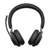 Slušalice JABRA Evolve2 65 MS, Link380a, on-ear, Stereo, USB, BT, stalak, crne