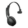Slušalice JABRA Evolve2 65 UC, Link380c, on-ear, Mono, USB, BT, stalak, crne