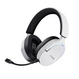 Slušalice TRUST GXT 491W Fayzo Wireless, 7.1, RGB,  BT, bežične, bijele