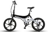 Električni bicikl MS ENERGY e-bike i20, kotači 20", sklopivi, crno-sivi